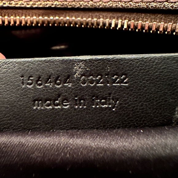 YSL SILVER LEATHER AUTHENTIC BAG - Picture 6 of 7